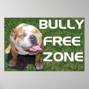 ZONA BULLY FREE poster de 52" x 35"