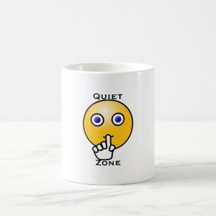 Zona silenciosa - caneca de café