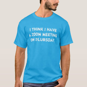 Zoom Conhecendo Camiseta Engraçado de Homens
