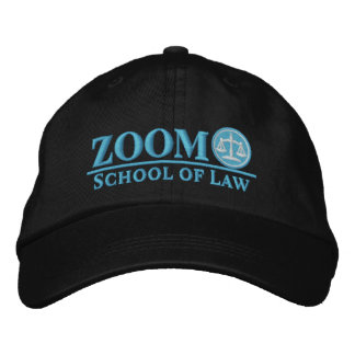 Zoom School of Law Baseball Boné