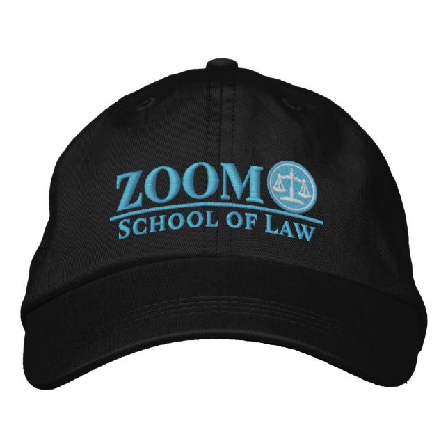 Zoom School of Law Baseball Boné (Frente)