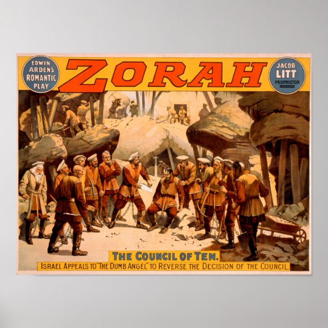 Zorah Russian Miners Poster de Teatral (Frente)