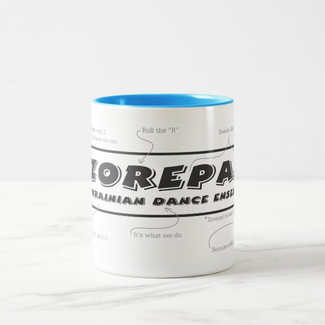 Zorepad explicou a caneca (Centro)