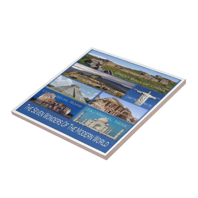 zPE006 As Sete Maravilhas Do Mundo, (Lateral)