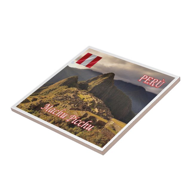 zPE025 MACHU PICCHU, Cozco, Peru, (Lateral)