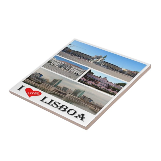 zPT019 LISBOA "II Love", Portugal, Europa, (Lateral)