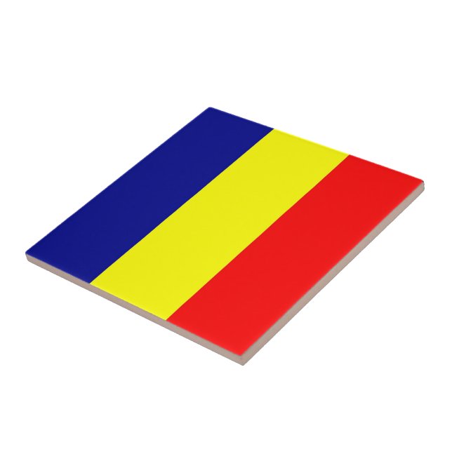 zRO001 BANDEIRA ROMENA, (Lateral)