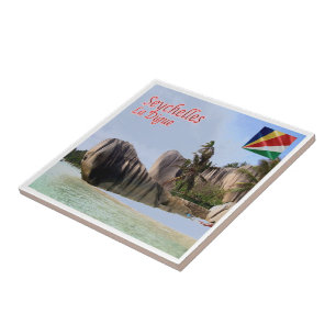 zSC003 SEYCHELLES, La Digue, África,