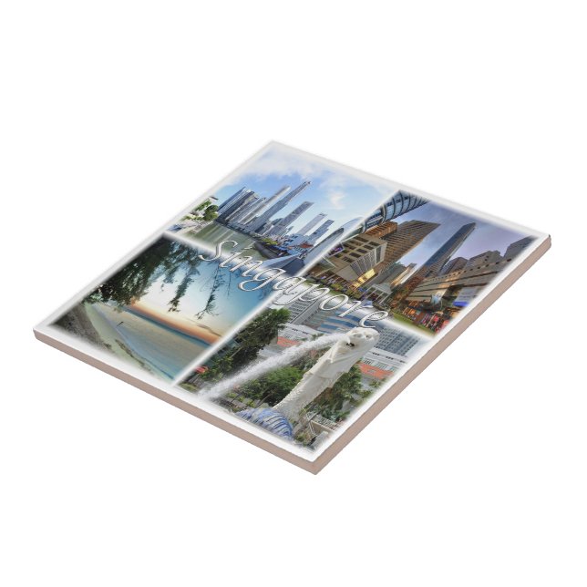 zSG005 SINGAPURA por dia LION CITY, Ásia, (Lateral)