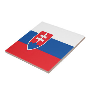 ZSK001 SLOVAK FLAG ESLOVÁQUIA,