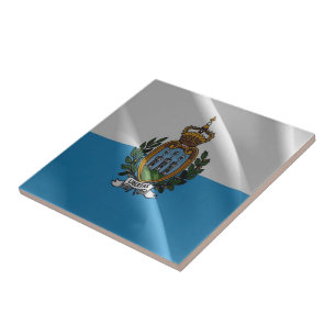 zSM002 SAN MARINO Waving FLAG, Europa,