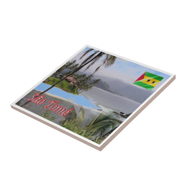 zST003 SAO TOME', Panorama, África, (Lateral)