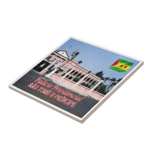 zST006 SAO TOME' O Palácio Presidencial,