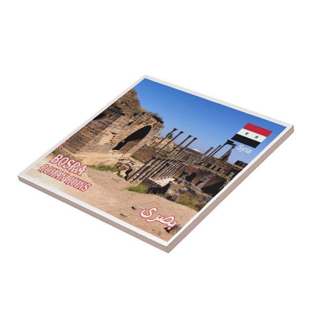 zSY012 BOSRA, Ruínas Romanas, Síria, (Lateral)