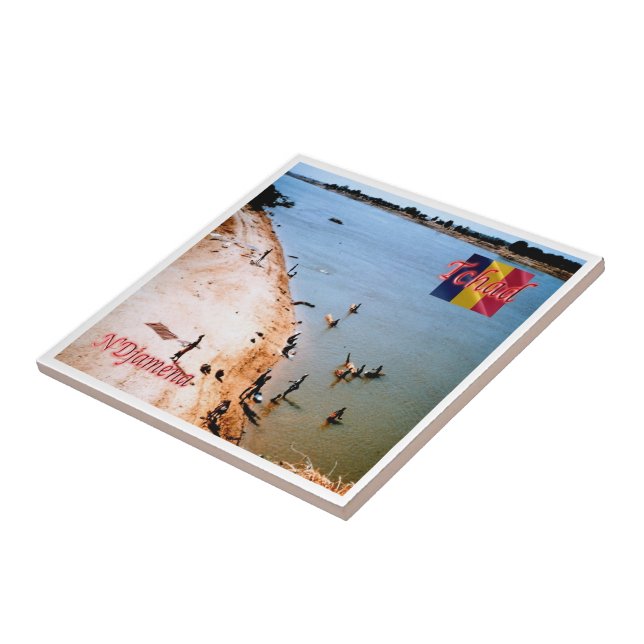 zTD005 N'DJAMENA, Coast Beach Chari, (Lateral)