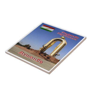 zTJ003 DUSHANBE Monumento Somoni Tajiquistão,