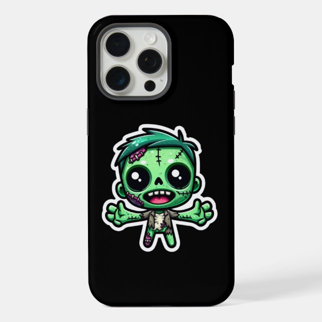 Zumbi fofo e engraçado (Verso)