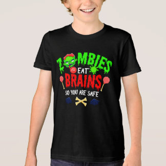 Zumbis engraçados de Halloween Comem Cérebros Você
