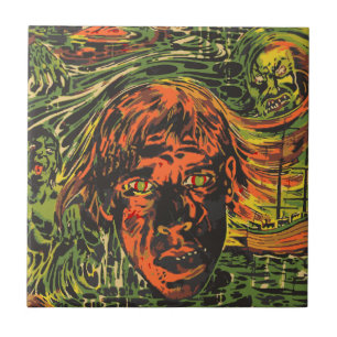 Zumbis Vintage de Halloween, Arte de Rua Grafite
