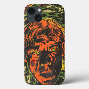 Zumbis vintage de Halloween, arte de rua Grafitti