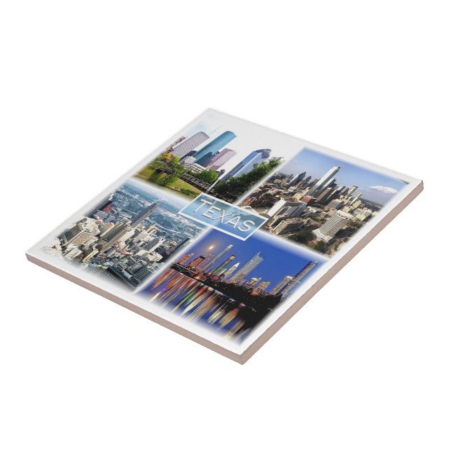 zUS011 TEXAS, Mosaico, Dallas, Houston, (Lateral)