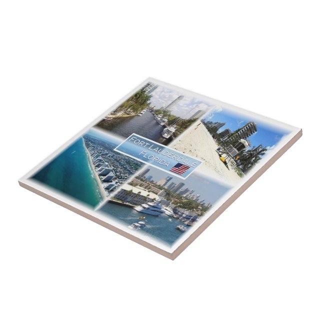 zUS022 FORT LAUDERDALE, Mosaico, Florida, (Lateral)