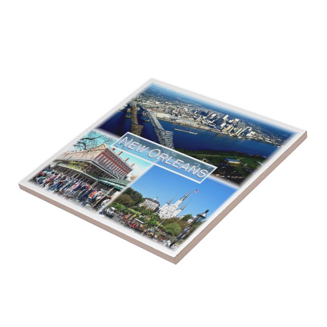 zUS023 NEW ORLEANS, Mosaico, Louisiana, (Lateral)