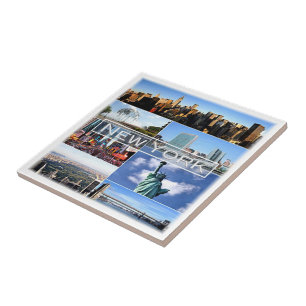 zUS036 NOVA IORQUE, Mosaico, América,