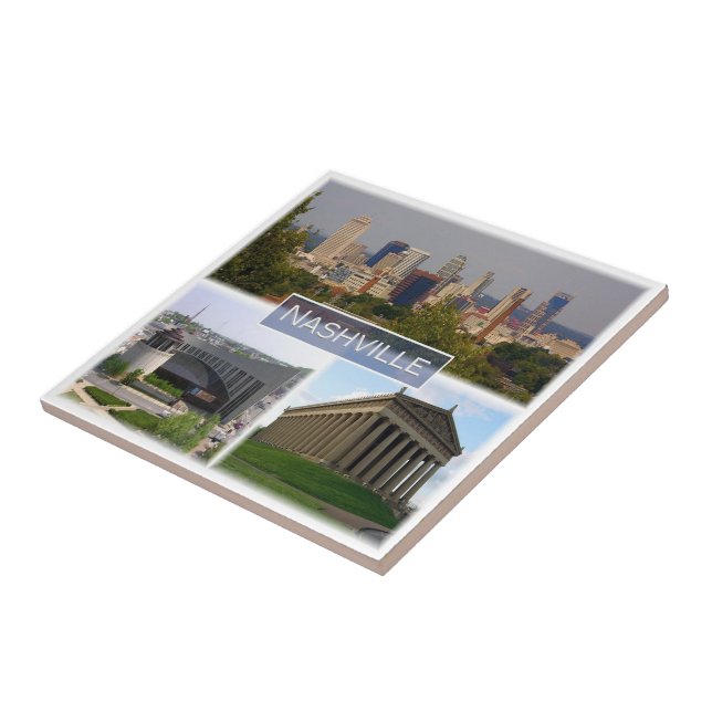 zUS037 NASHVILLE, Tennessee, Mosaico, (Lateral)