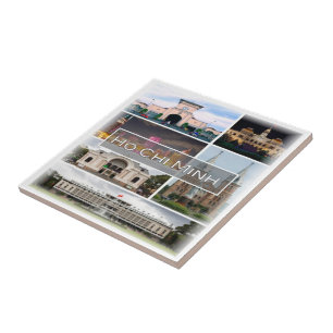 zVN004 HO CHI MINH, Mosaico, Vietname, Ásia