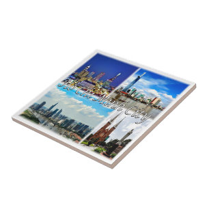 zVN013 HO CHI MINH City SAIGON, Mosaico,