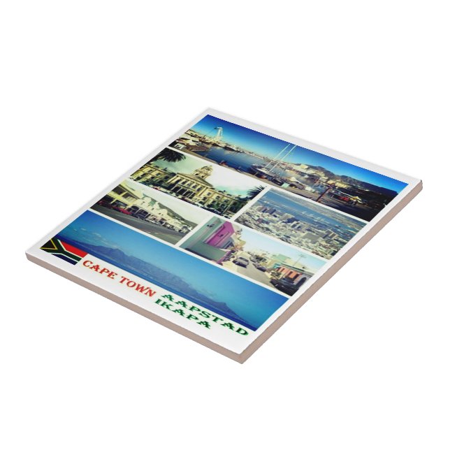 ZZA007 CAPE TOWN, MOSAIC, África do Sul, (Lateral)