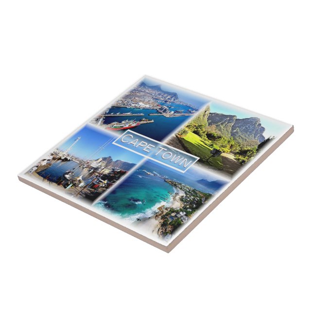 zZA025 CAPE TOWN, Mosaico, Clifton, (Lateral)