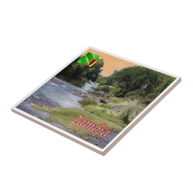 ZZM003 ZAMBIA, Paisagem, África, (Lateral)